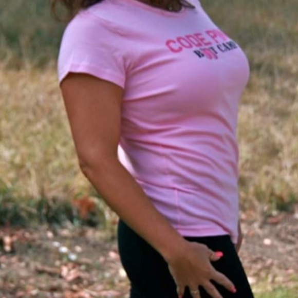 Code Pink Boot Camp T Shirt - Picture 1 of 1